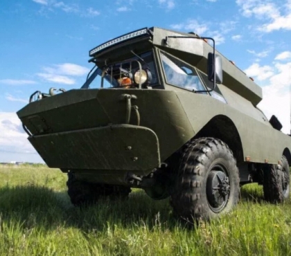 В Челябинске продают советский броневик для вылазок на природу