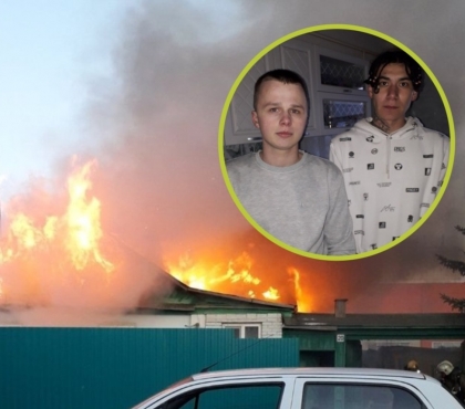 В Магнитогорске два приятеля спасли от пожара родителей с тремя детьми