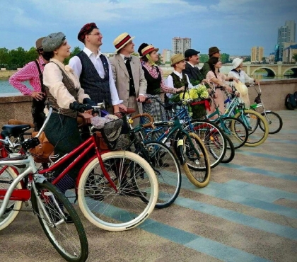 В Челябинске проведут винтажную велопрогулку