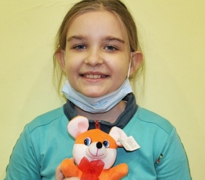 Маленькая Полина из Миасса ищет донора костного мозга
