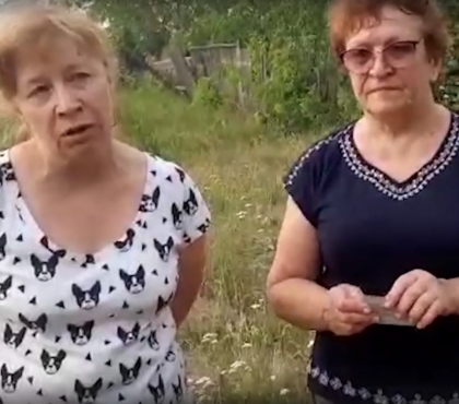 Жители поселков, оказавшихся в эпицентре лесных пожаров, записали на видео благодарность сотрудникам МЧС