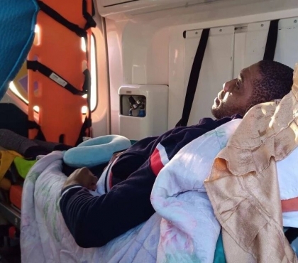 Южноуральские волонтеры помогли африканцу с травмой позвоночника эвакуироваться из Херсонской области