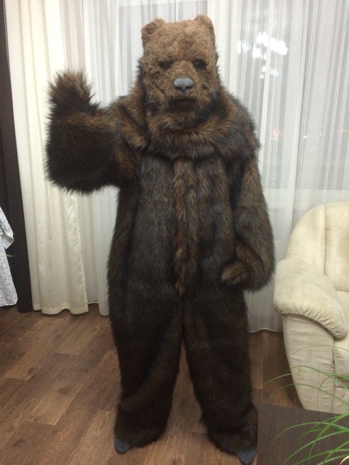 Adult female bear costume for sale
