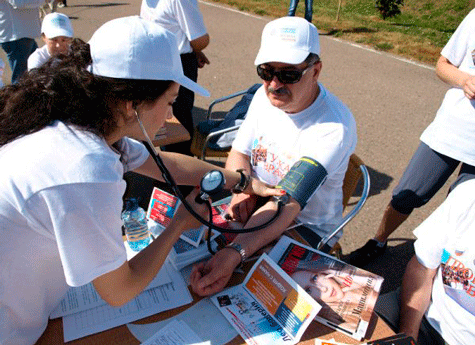 В парке Гагарина челябинцы смогут бесплатно проверить здоровье 