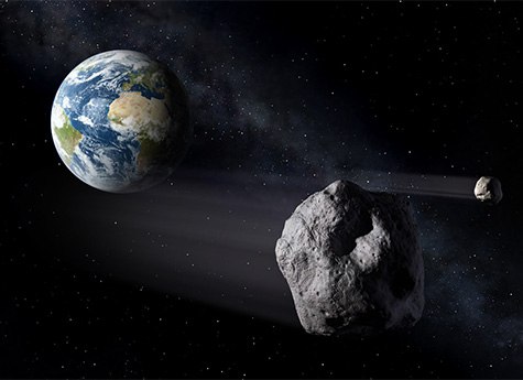 Совсем скоро над Землей пролетит гигантский астероид