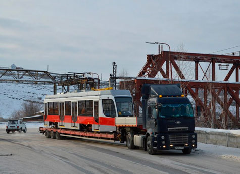 В Магнитогорск выйдут на линию суперсовременные трамваи с кондиционерами и видеонаблюдением 