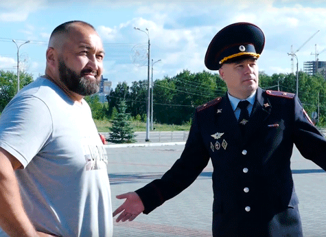 Челябинские полицейские снялись в ролике в поддержку развития спорта