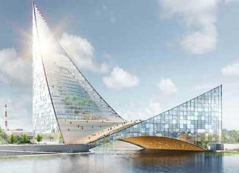 В Челябинске построят конгресс-холл на 60 метров выше "Челябинск-сити"