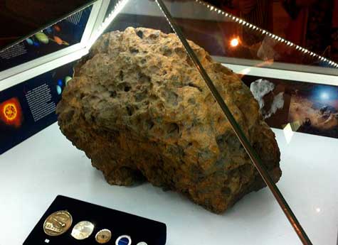 Челябинский музей составил карту "путешествий" метеорита