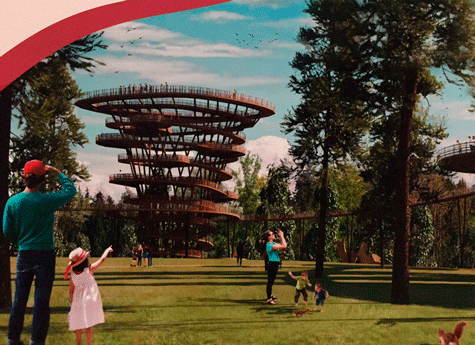 Башня Тамерлана и игровая для белок: как архитекторы предлагают обустроить парк на Северке 