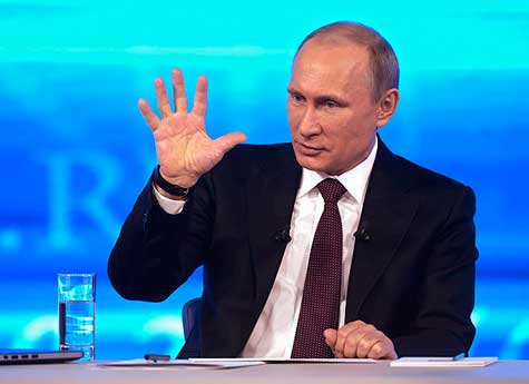 Южноуральцы смогут задать вопрос Владимиру Путину по "Прямой линии"