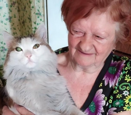 Кот Алексей спас хозяйку на пожаре в Челябинске