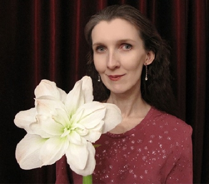 В Челябинской области вырастили гигантский цветок-гиппеаструм, диаметром 26,5 см