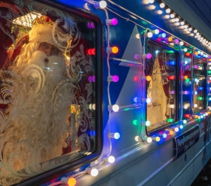 Стало известно, когда в Челябинскую область приедет поезд Деда Мороза