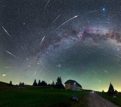 150 метеоров в час: стало известно на какую дату приходится пик летнего звездопада