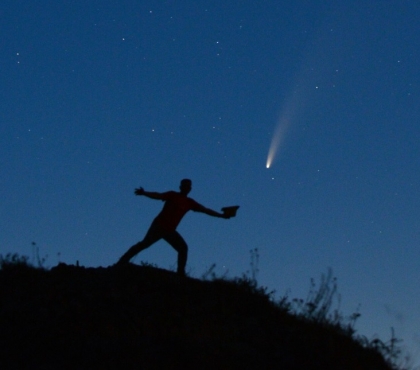 Ловим звезды в шляпу: южноуральцы сделали крутые снимки с кометой NEOWISE
