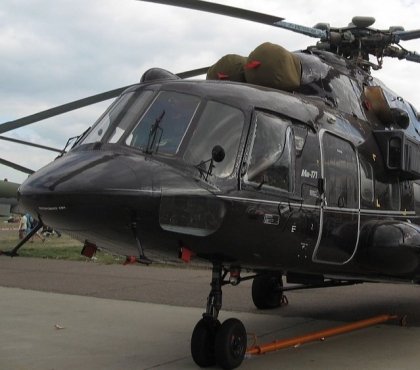 В Челябинск прибыло восемь вертолетов военной авиации Китая