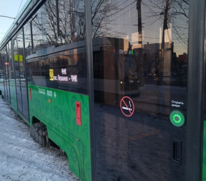 В Челябинске пассажиры смогут сами открывать двери трамваев