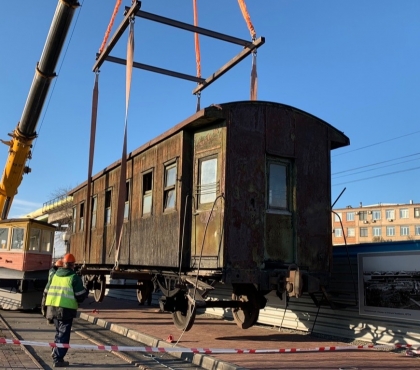 На Аргаяшской ТЭЦ обнаружили вагон 1913 года постройки, в котором людей увозили в Сибирь
