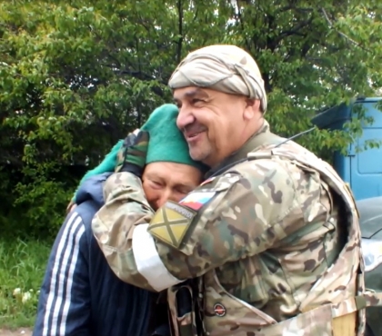 Доброволец Юрий Гагарин из Челябинска, которого дети Донбасса прозвали «Дядя Ангел», получил звание полковника