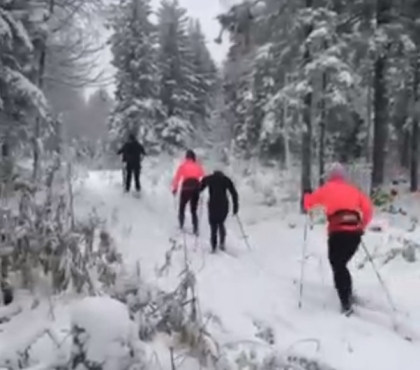 Южноуральские лыжники начали первые тренировки по снегу
