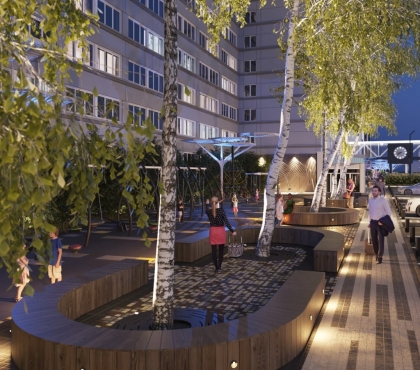 Место для работы и отдыха: возле Белого рынка обустроят новый сквер