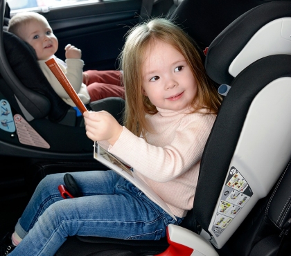 Самое безопасное место для ребенка в машине