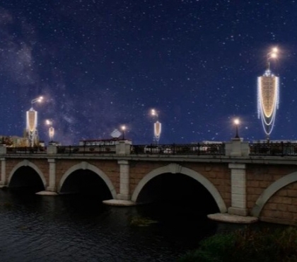 Издалека будет похоже на фейерверк: в Челябинске ко дню города дополнят художественную подсветку на четырех мостах