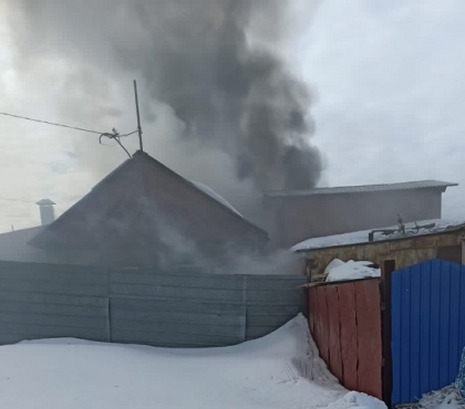 В Челябинской области росгвардейцы спасли семью из пожара