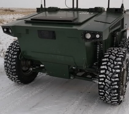 На Южном Урале прошел испытания боевой робот «Маркер»