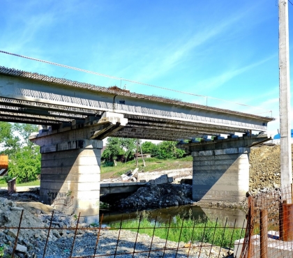 В Челябинской области начался ремонт полувекового моста