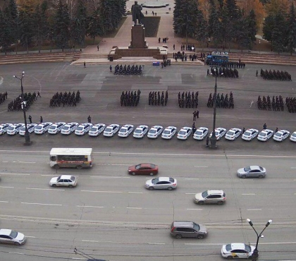 132 патрульных Skoda Octavia вручили южноуральским автоинспекторам