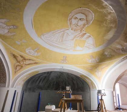 Строгий византийский стиль: рассказываем, как расписывают Рождественский собор в Челябинске