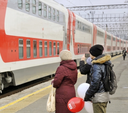 На Южном Урале запустили первый двухэтажный поезд “Оренбург-Москва”