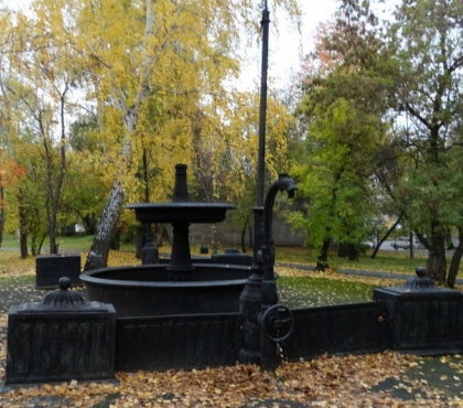 В Кыштыме отреставрировали чугунный фонтан и готовят его к установке в центре города