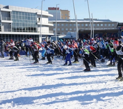 Более 20 тысяч человек вышли на «Лыжню России» в Челябинской области