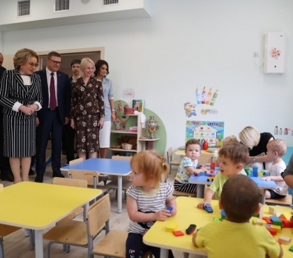 Собственная спелеокамера и безбарьерная среда: в Магнитогорске открыли садик для детей с особенностями