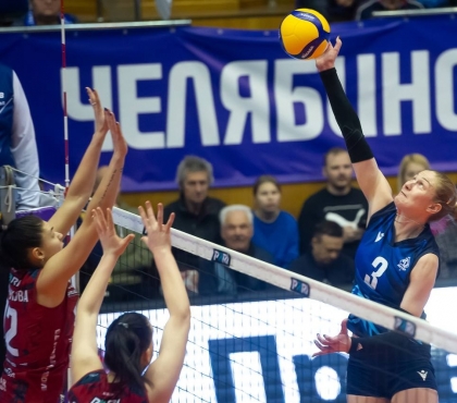 Челябинские волейболистки обыграли «Тулицу» со счётом 3:0