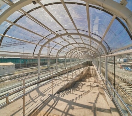 Вместо моста: на пригородном вокзале Челябинска построили тоннель к железнодорожным путям