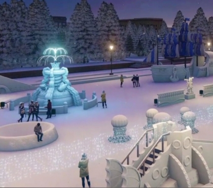 Ледовый городок в Челябинске откроют 26 декабря