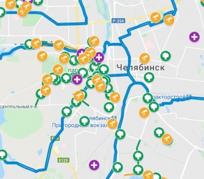 Вице-мэр Челябинска поделился картой с объектами, которые благоустроят в 2021-м году