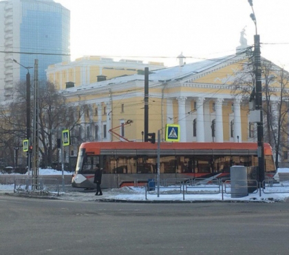 Жители Челябинска могут опробовать в деле новый низкопольный трамвай