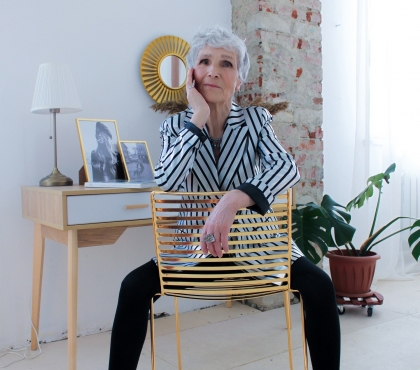 Фэшн на пенсии: бабушка из Коркино решила попасть в модельный бизнес в 80 лет