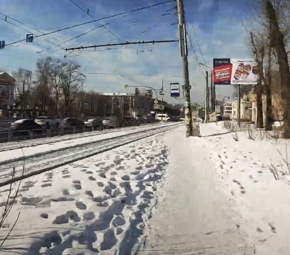Челябинск — город для пешеходов? Мужчина прогулялся от края до края проспекта Ленина и снял прогулку на видео
