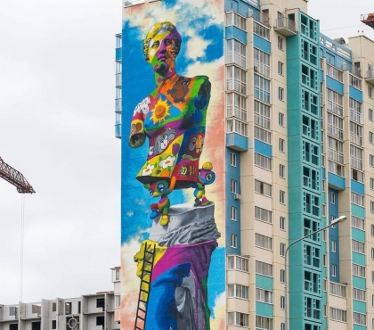 Муралы готовы: в Челябинске завершился масштабный фестиваль граффити 