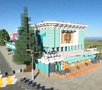 Школьники из Челябинска построили достопримечательности Южного Урала в игре Minecraft на IT-чемпионате