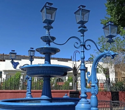 В Челябинской области отреставрировали чугунный фонтан, построенный в конце 18 века