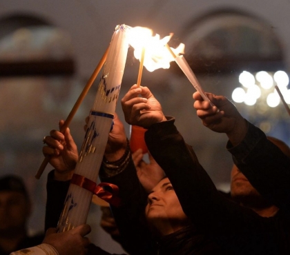 Православные челябинцы смогут получить частицу Благодатного огня из Иерусалима в Пасху