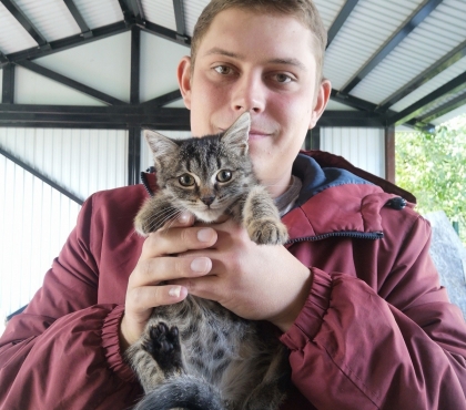 Предприниматель-флорист из Челябинска решил помочь пенсионерке и раздать её 18 кошек