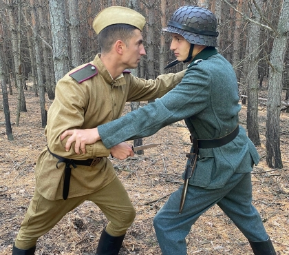 Военные помогли в съёмках фильма про уральских танкистов-добровольцев
